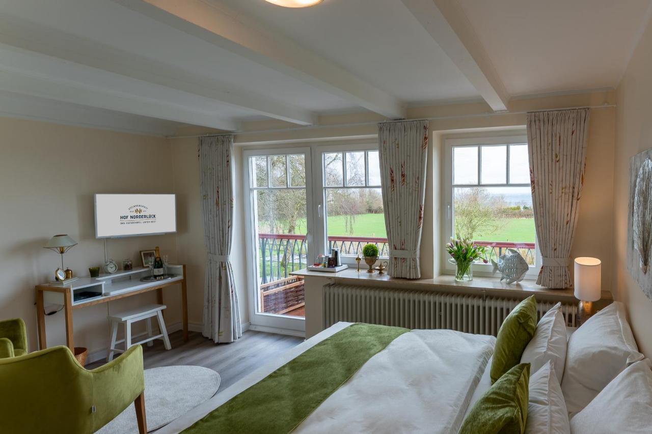 Hof Norderlueck - Das Ostseehotel Unter Reet Steinberg  Eksteriør billede